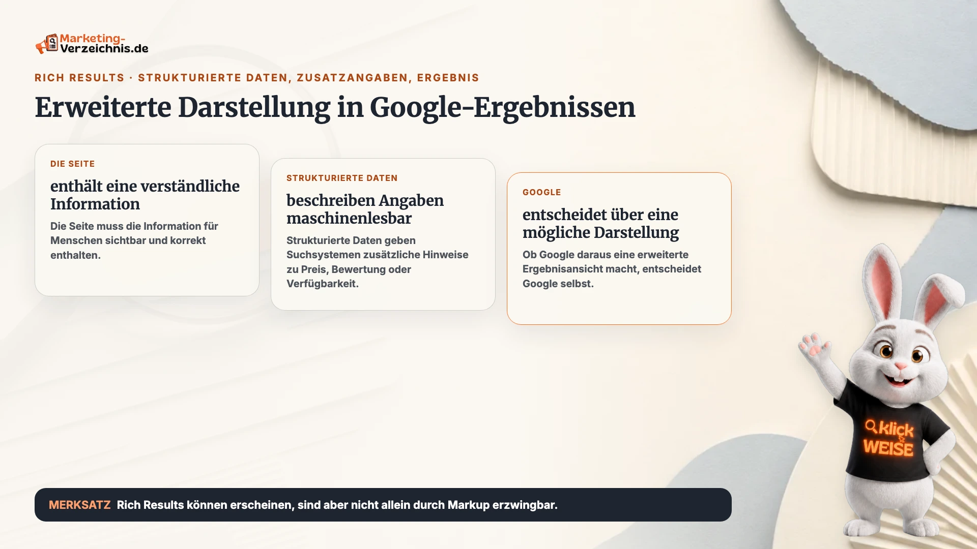 Rich Results einfach erklärt: Erweiterte Darstellung in Google-Ergebnissen